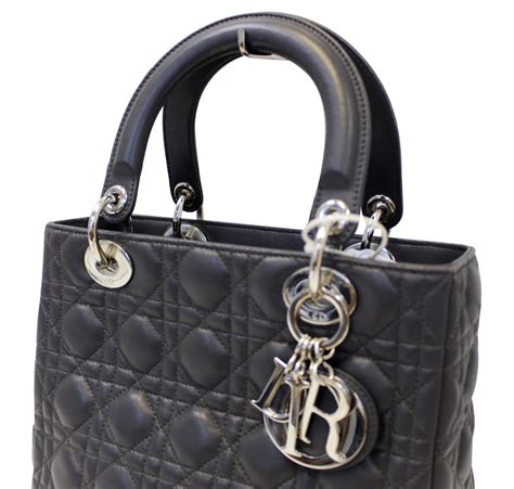 borse lady dior usate|Dior lambskin handbags.